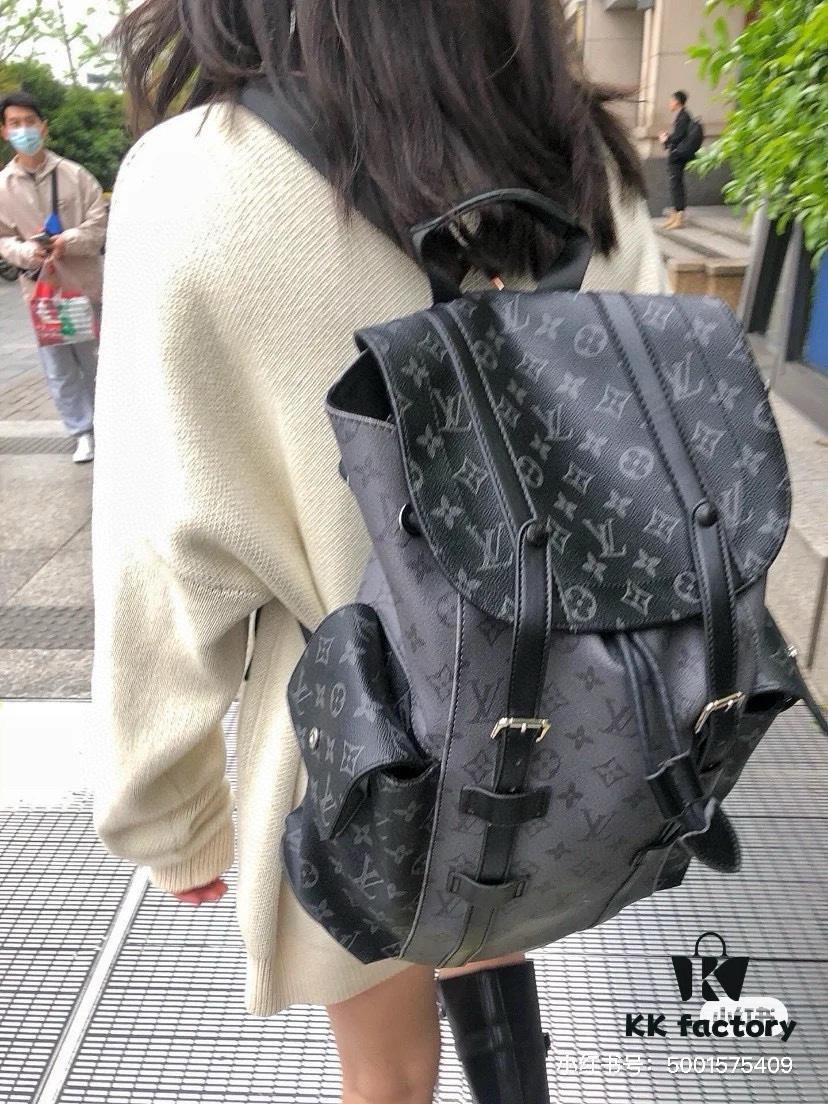 Practical LV Christopher Gray Warrior Backpack