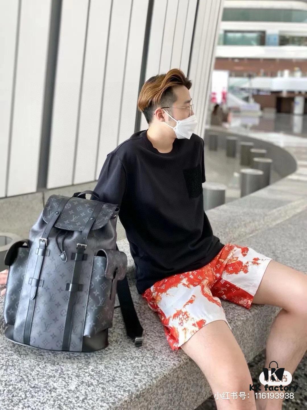 Practical LV Christopher Gray Warrior Backpack