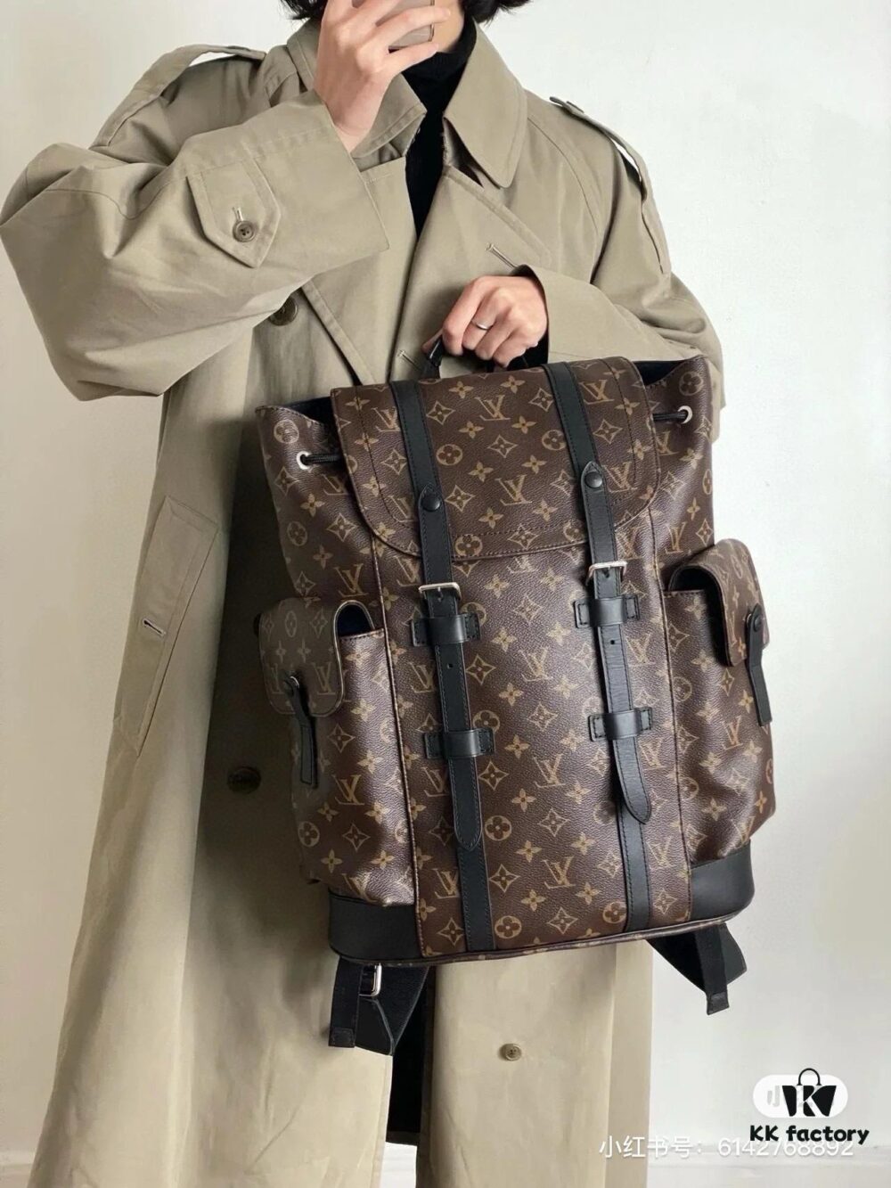 Practical LV Christopher Gray Samurai Backpack