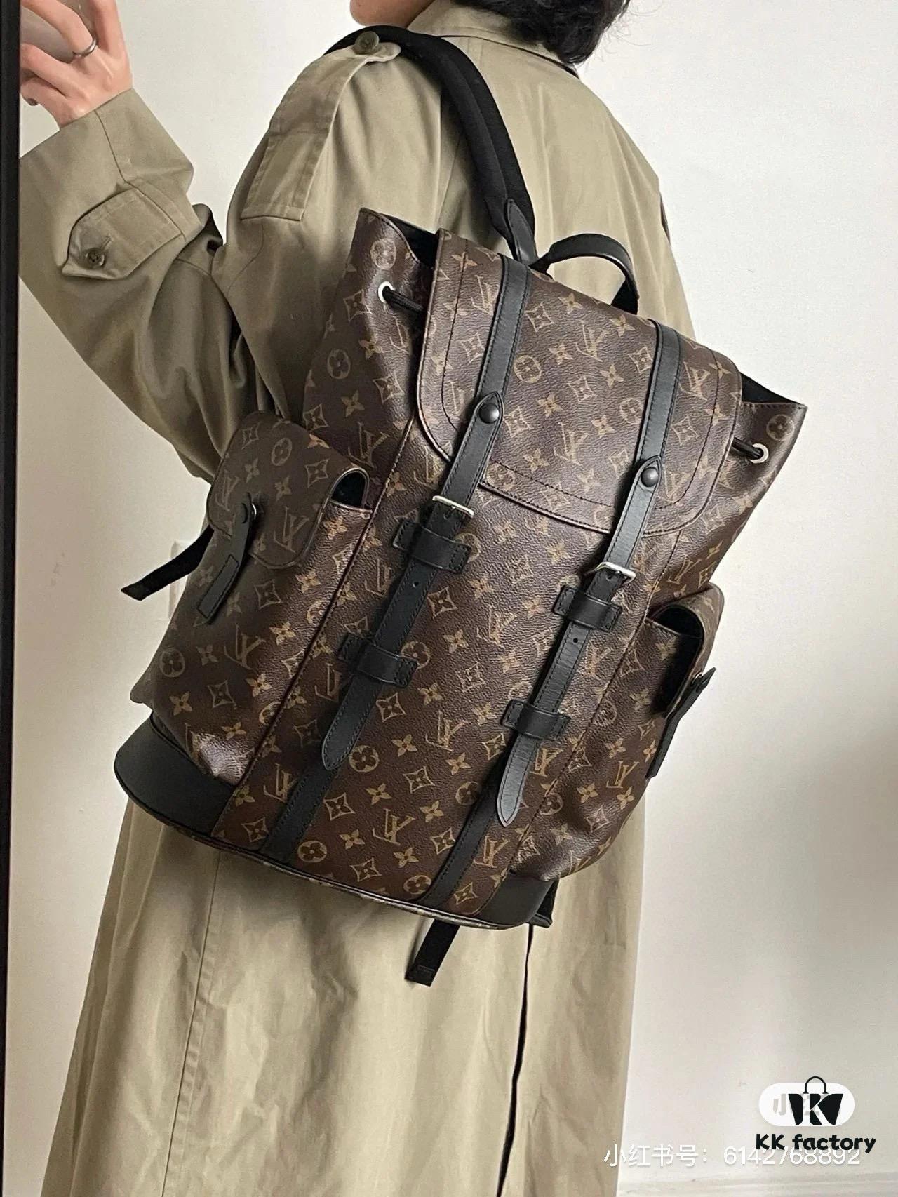 Practical LV Christopher Gray Samurai Backpack