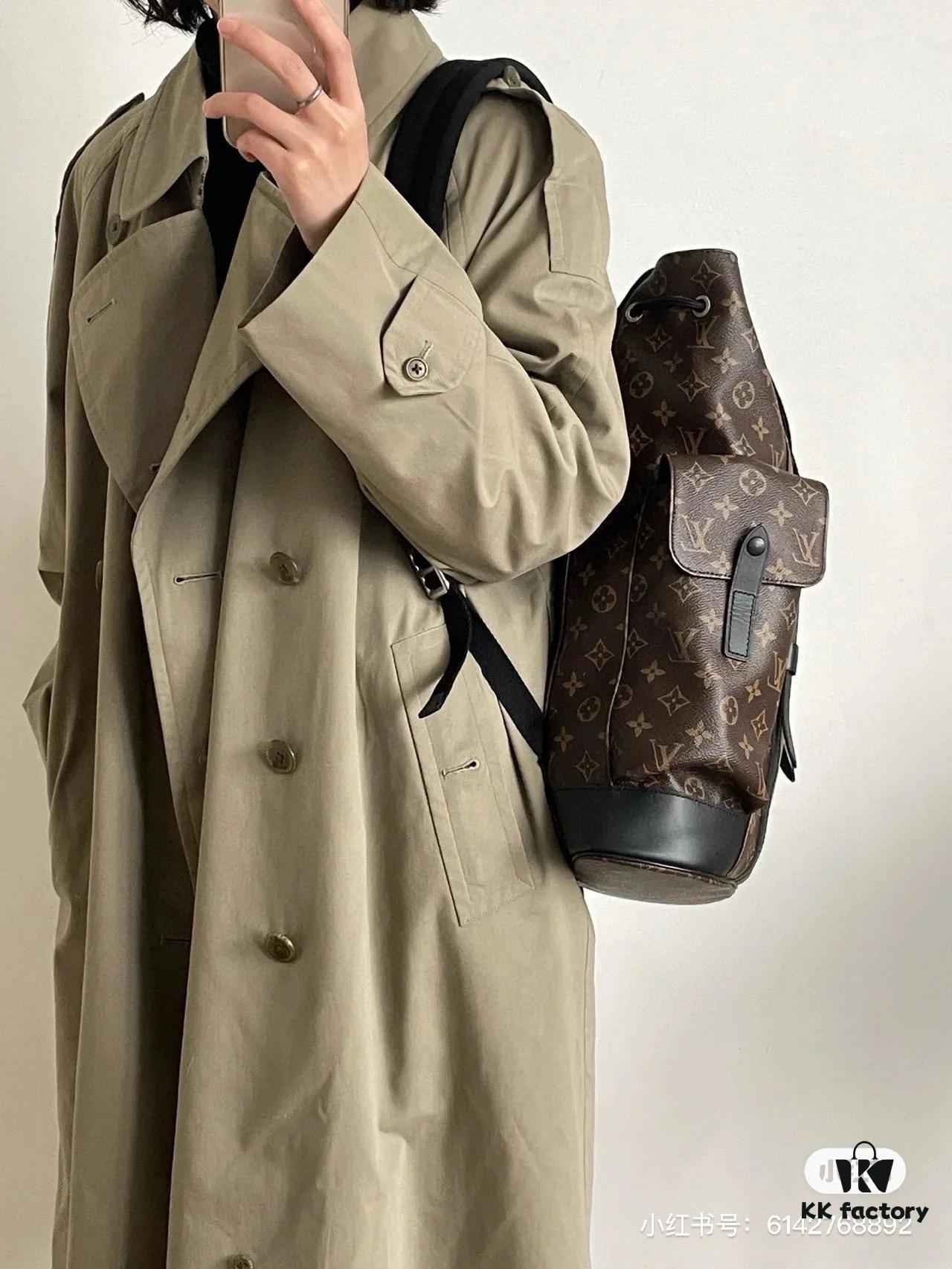 Practical LV Christopher Gray Samurai Backpack