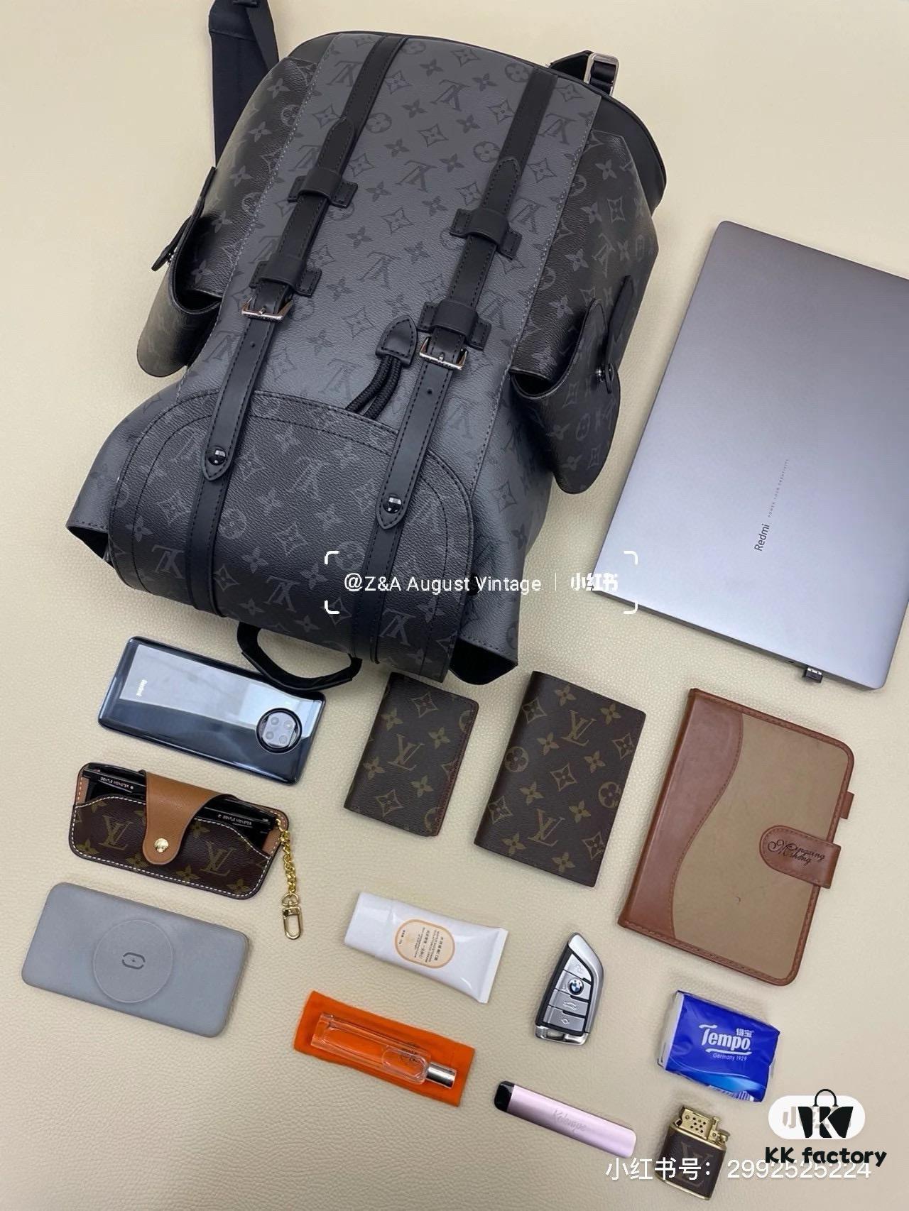 Practical LV Christopher Gray Samurai Backpack