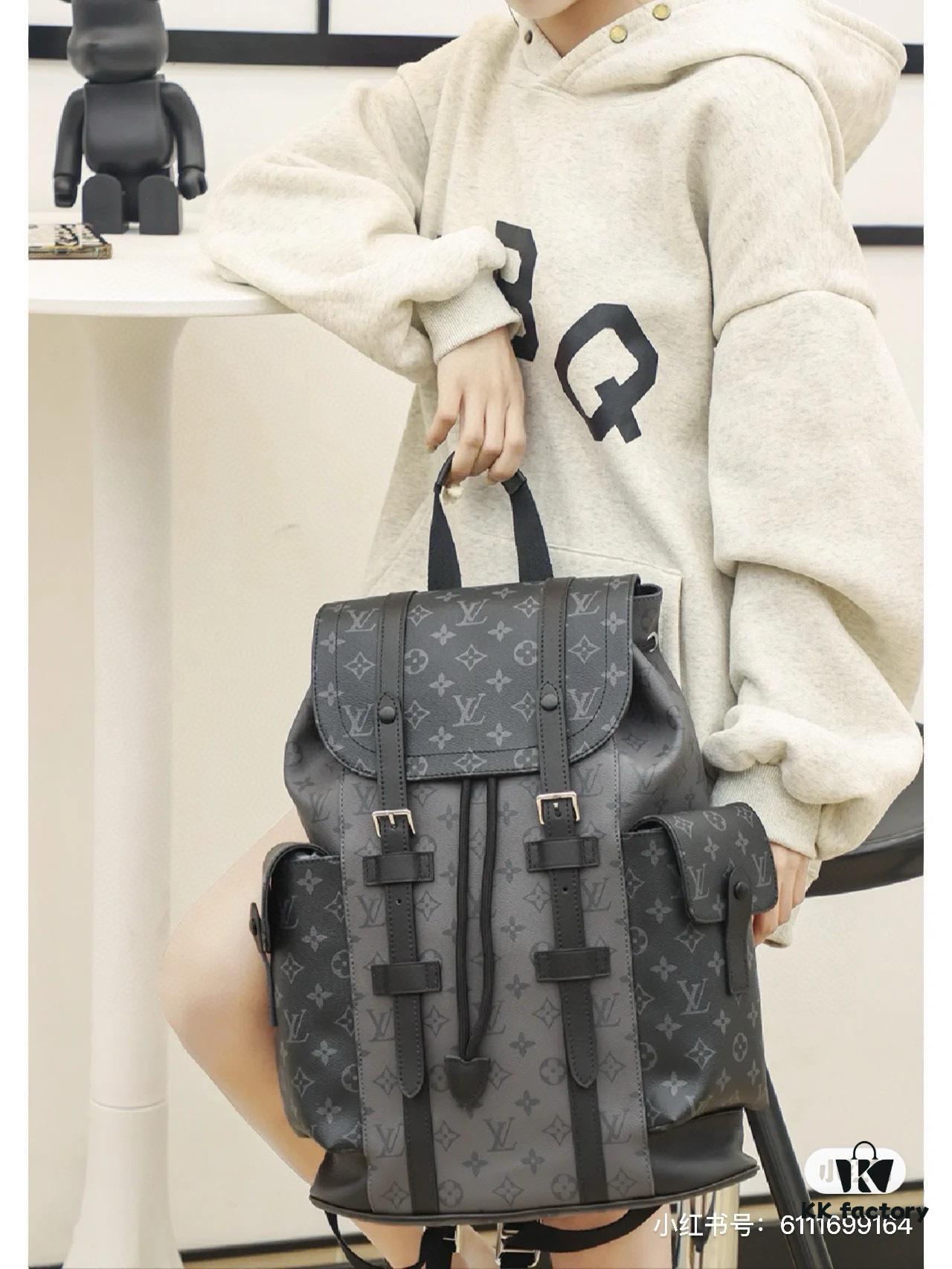 Practical LV Christopher Gray Samurai Backpack