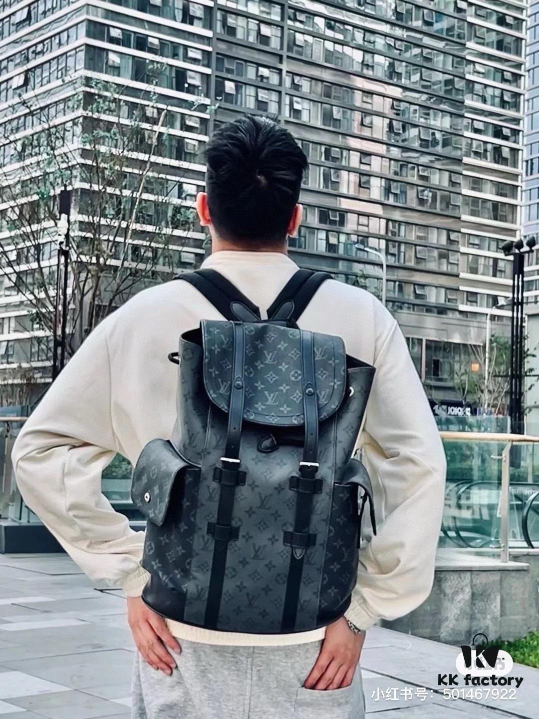 Practical LV Christopher Gray Warrior Backpack