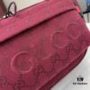 Small GG Crossbody Bag in Rosso Ancora Red GG Canvas - New Arrival