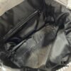 Gucci Crystal GG Tote Bag in Matte Black Canvas with Full Original Green Box Packaging