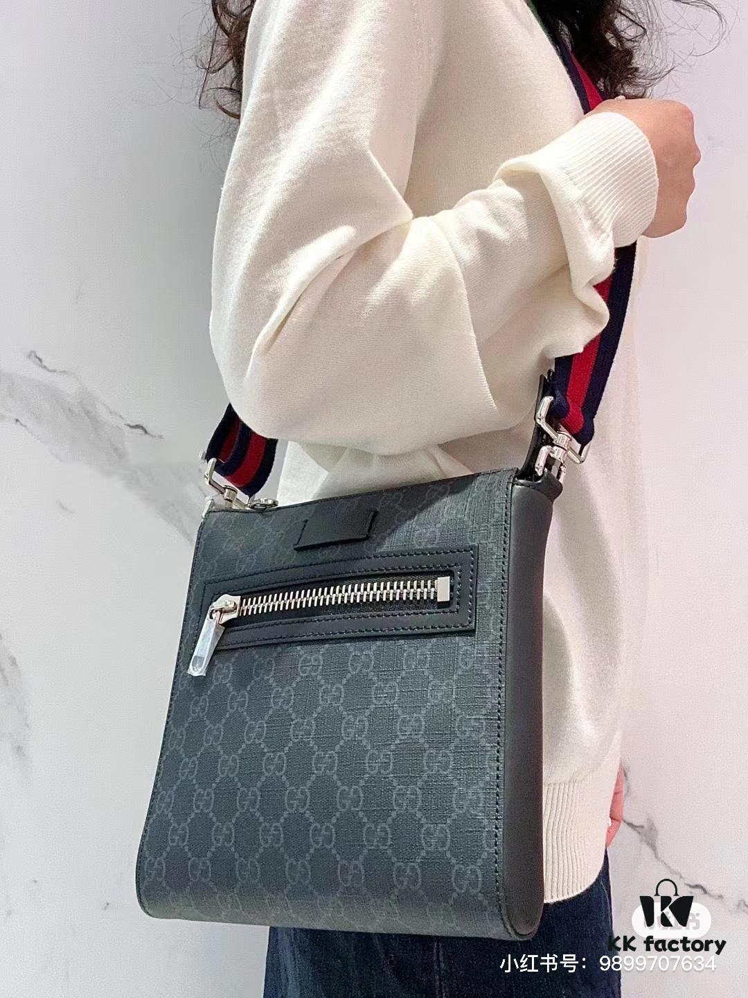 G Brand New Men's Leather Vintage Messenger Bag