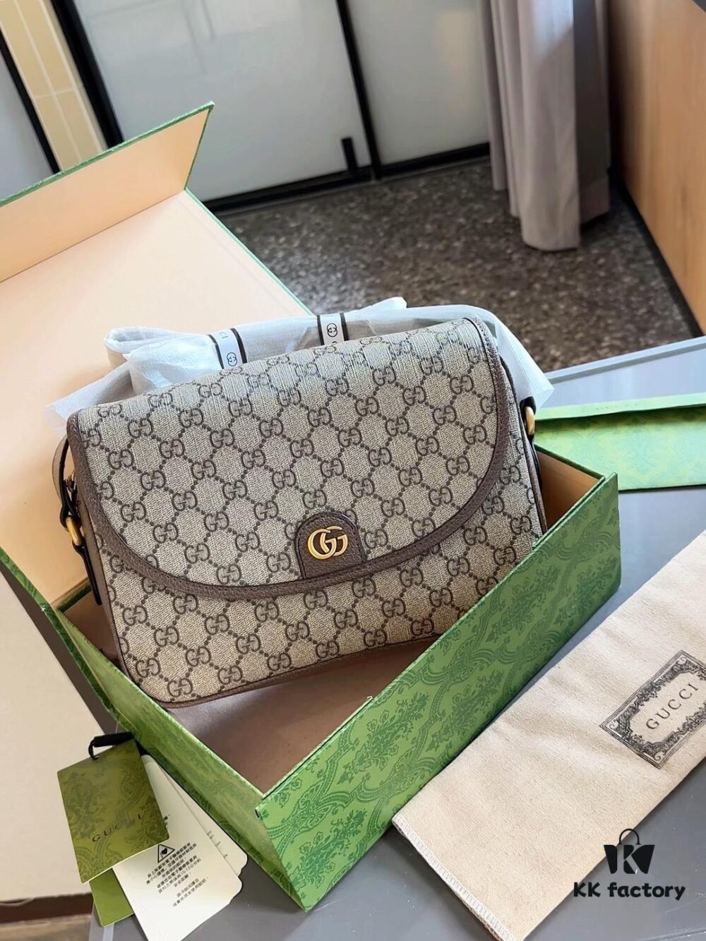 G Brand New Men's Leather Vintage Messenger Bag