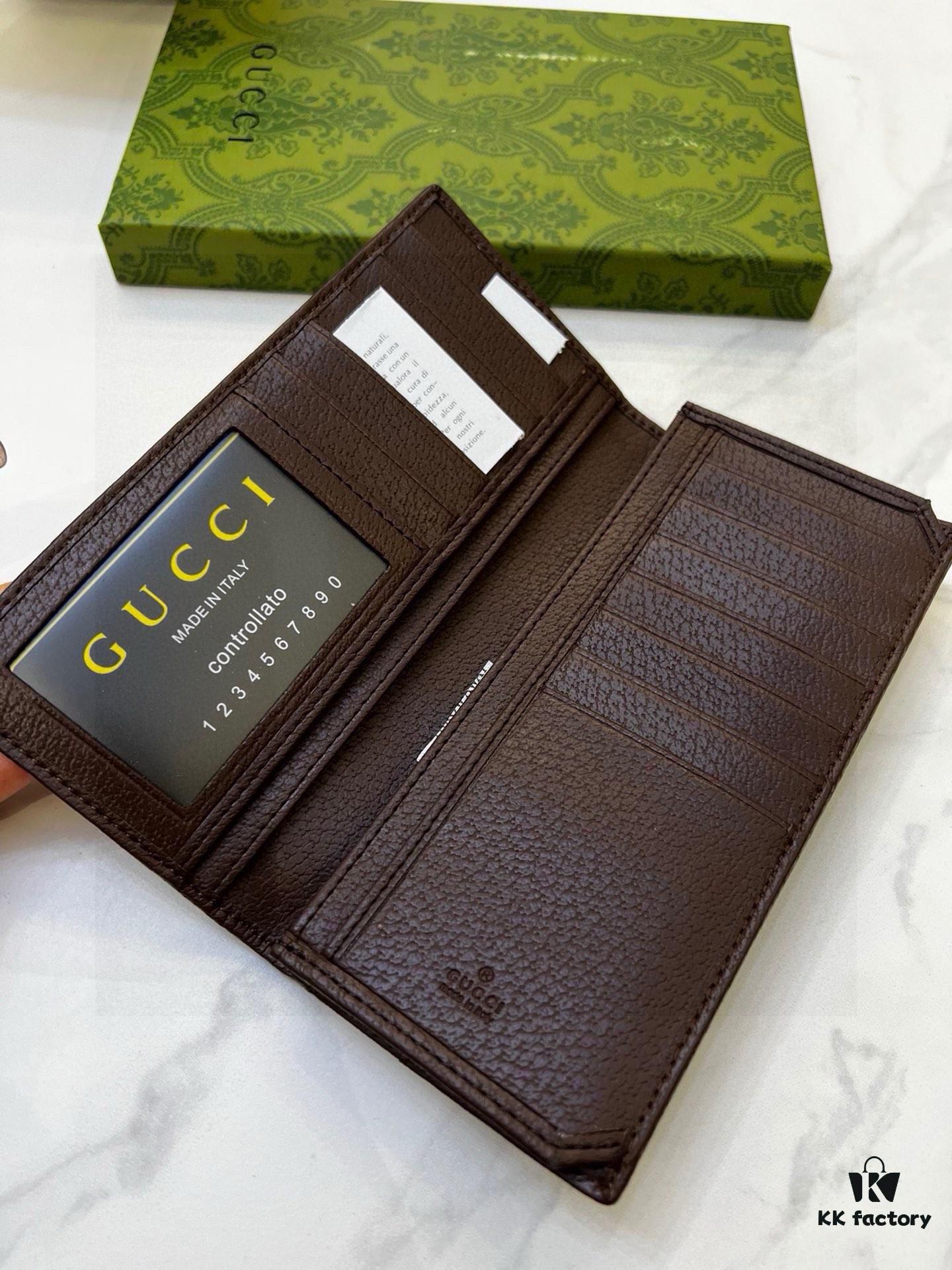 8888G Brand Men's Wallet and Suit Clip - Top PVC with Cowhide, Original Quality, Perfect Interior, Super Popular Long Wallet