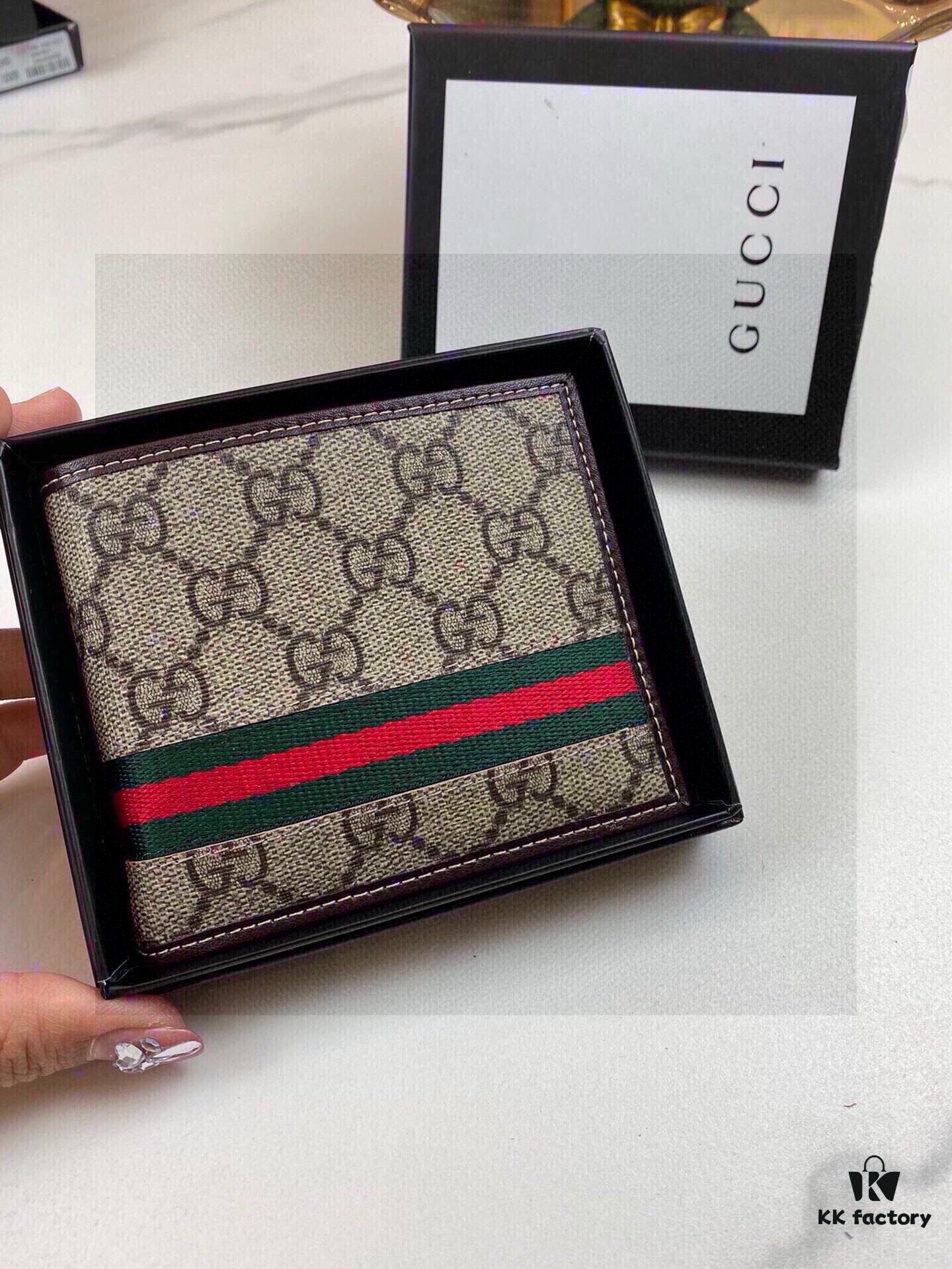 8888G House Designer Men's Wallet and Suit Clip - Premium Cowhide, Top Quality, Perfect Interior