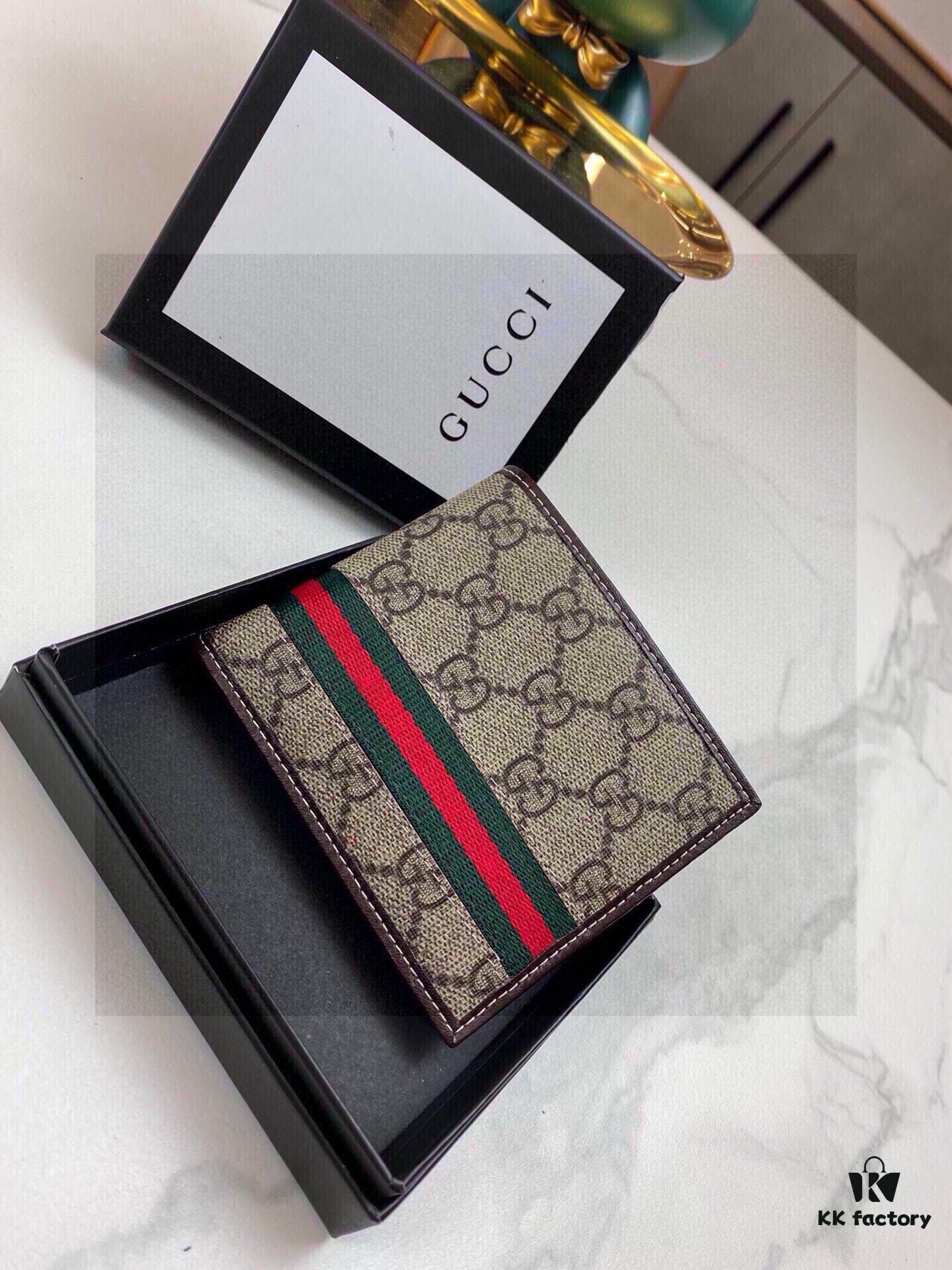 8888G House Designer Men's Wallet and Suit Clip - Premium Cowhide, Top Quality, Perfect Interior