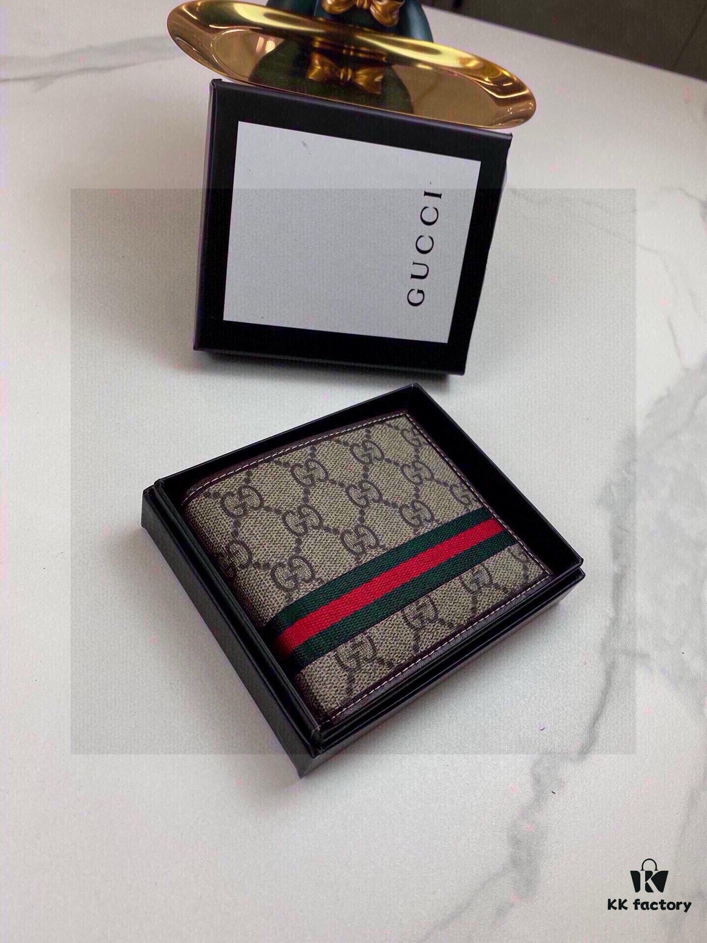 8888G Family Counter Hot-Selling Men's Wallet and Suit Clip 💕 Top-Grade Cowhide Leather, Original Quality, Perfect Interior, Superb 👍