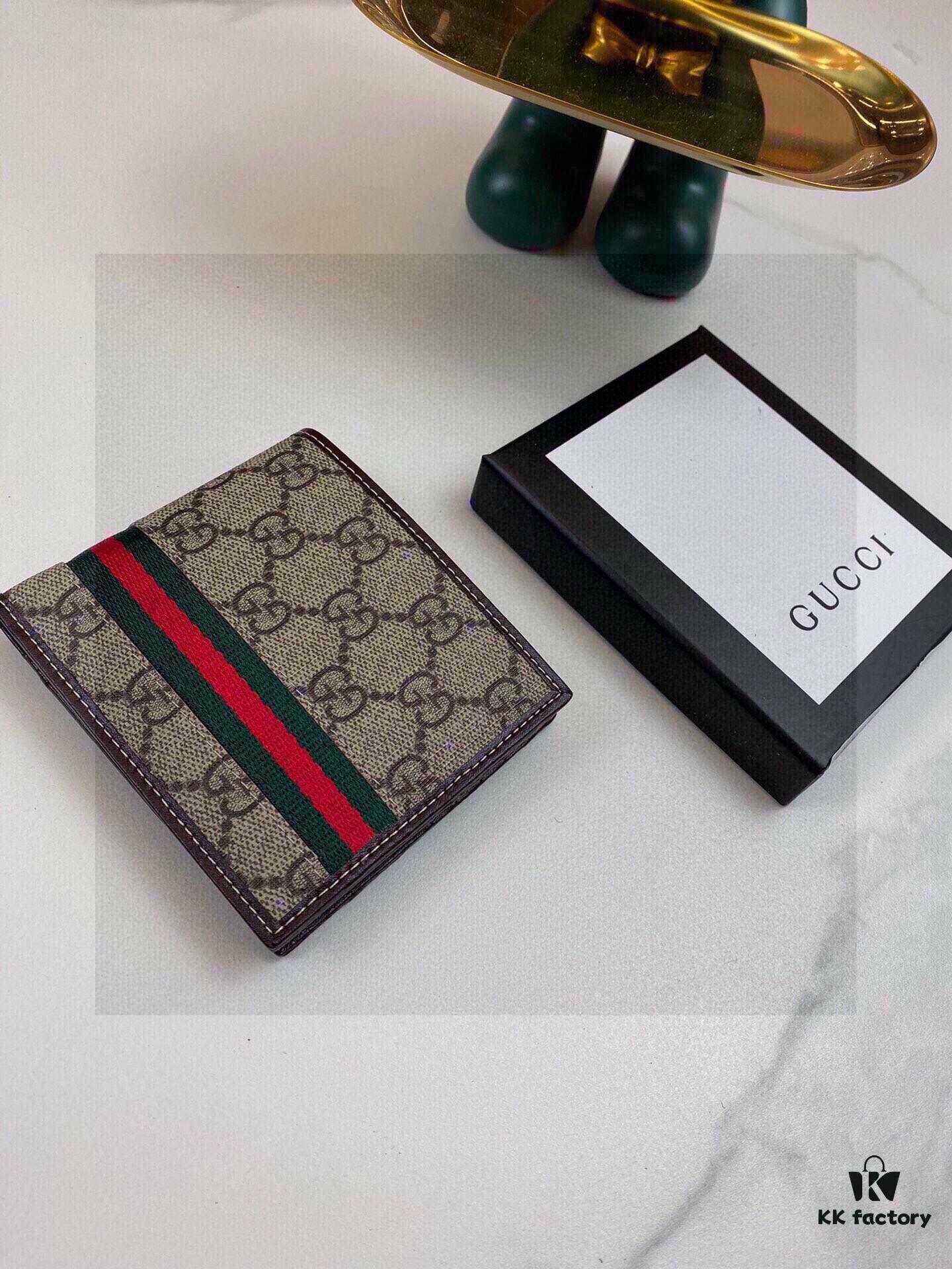 8888G Family Counter Hot-Selling Men's Wallet and Suit Clip 💕 Top-Grade Cowhide Leather, Original Quality, Perfect Interior, Superb 👍