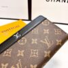 LV New Men's Hand Bag Black 21x11 Genuine Top Layer Cowhide Leather Multi-Card Large Capacity Wallet