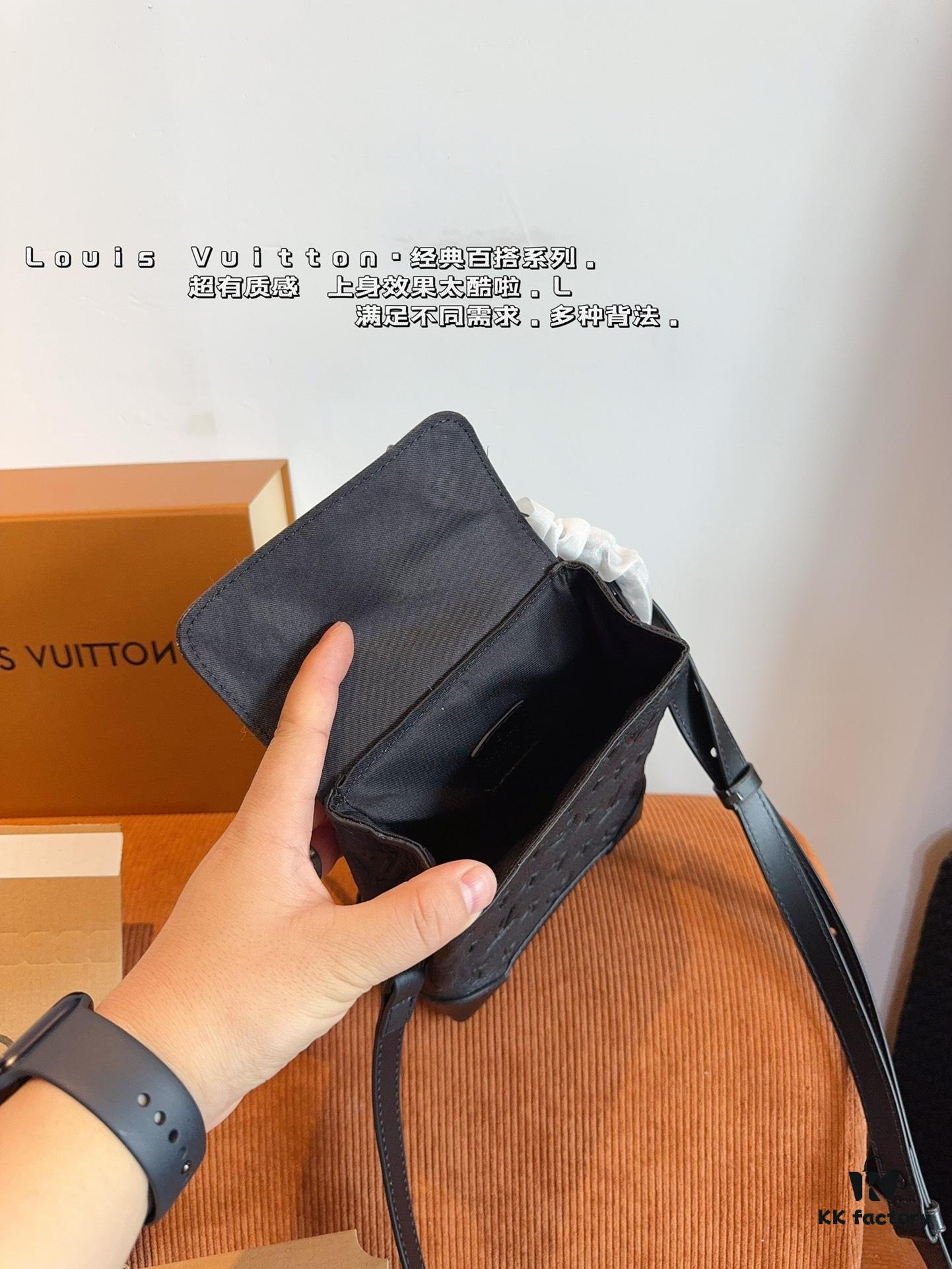 LV Steamer Men's Handheld Shoulder Bag Gift Box Included 🎁