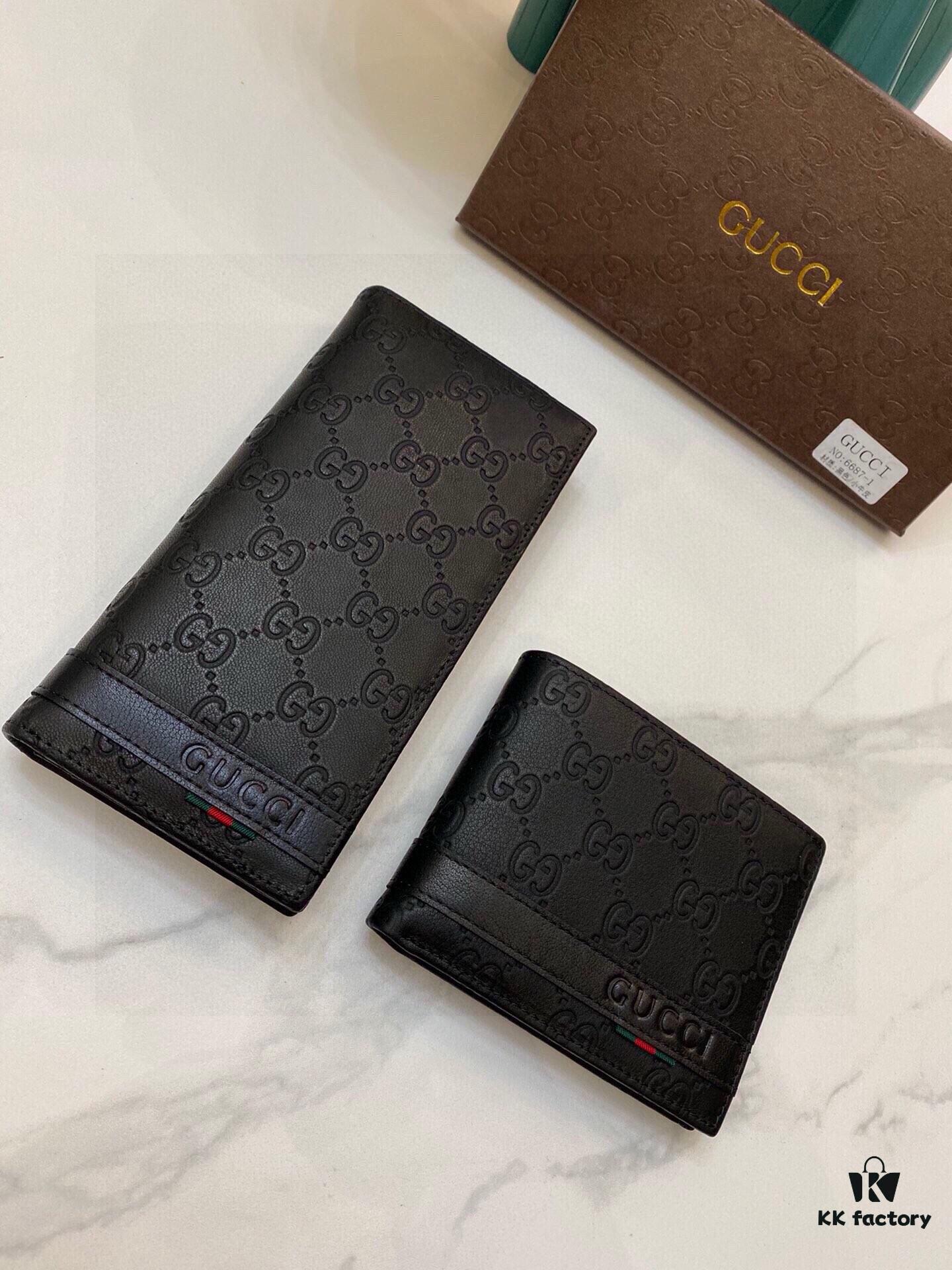 6687G Brand Men's Wallet for Suit Jacket, Top-Quality Cowhide, Original Quality, Perfect Interior, Popular Bestseller