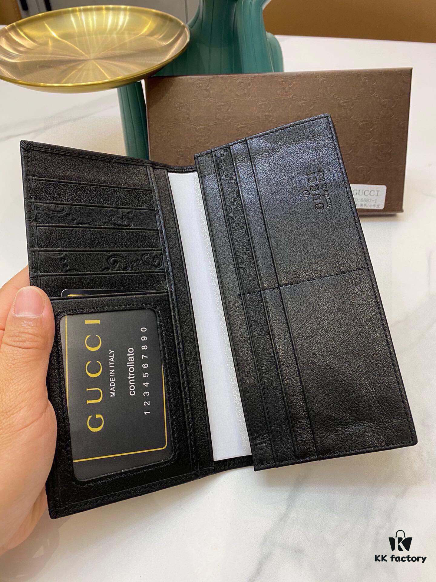 6687G Brand Men's Wallet for Suit Jacket, Top-Quality Cowhide, Original Quality, Perfect Interior, Popular Bestseller
