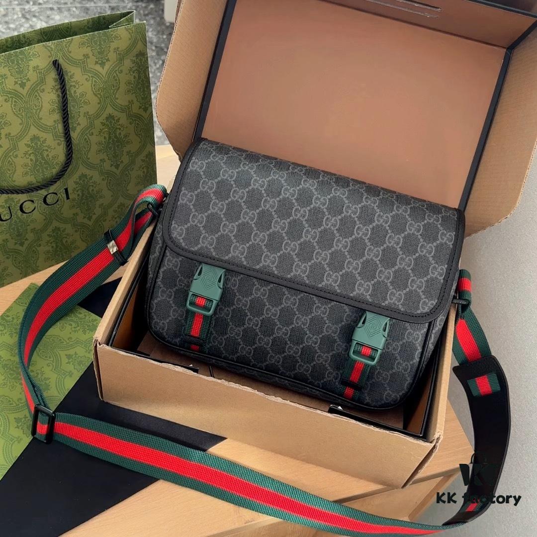 G Brand New Men's Cowhide Vintage Messenger Bag