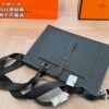 Hermès Hermès Briefcase, Crossbody or Handheld, Spacious for Documents and Laptop, Durable Material, Ideal Choice for Business Men, Size 38 x 28