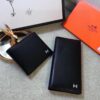 6668 Hermès Men's Wallet and Suit Clip, Counter Bestseller, Top-Quality Cowhide Inside and Out, Original Quality, Excellent Craftsmanship, Long and Short Styles