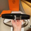 Hermes Men's Leather Belt, 3.5 cm Width
