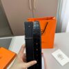 Hermes Men's Leather Belt D-29 with Full Packaging and Tote Bag