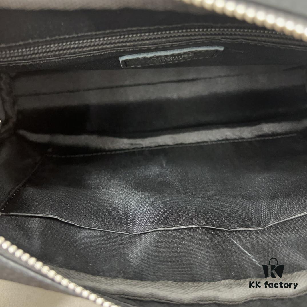 Hermès Men's Calfskin Shoulder Crossbody Bag, 27 x 18 cm