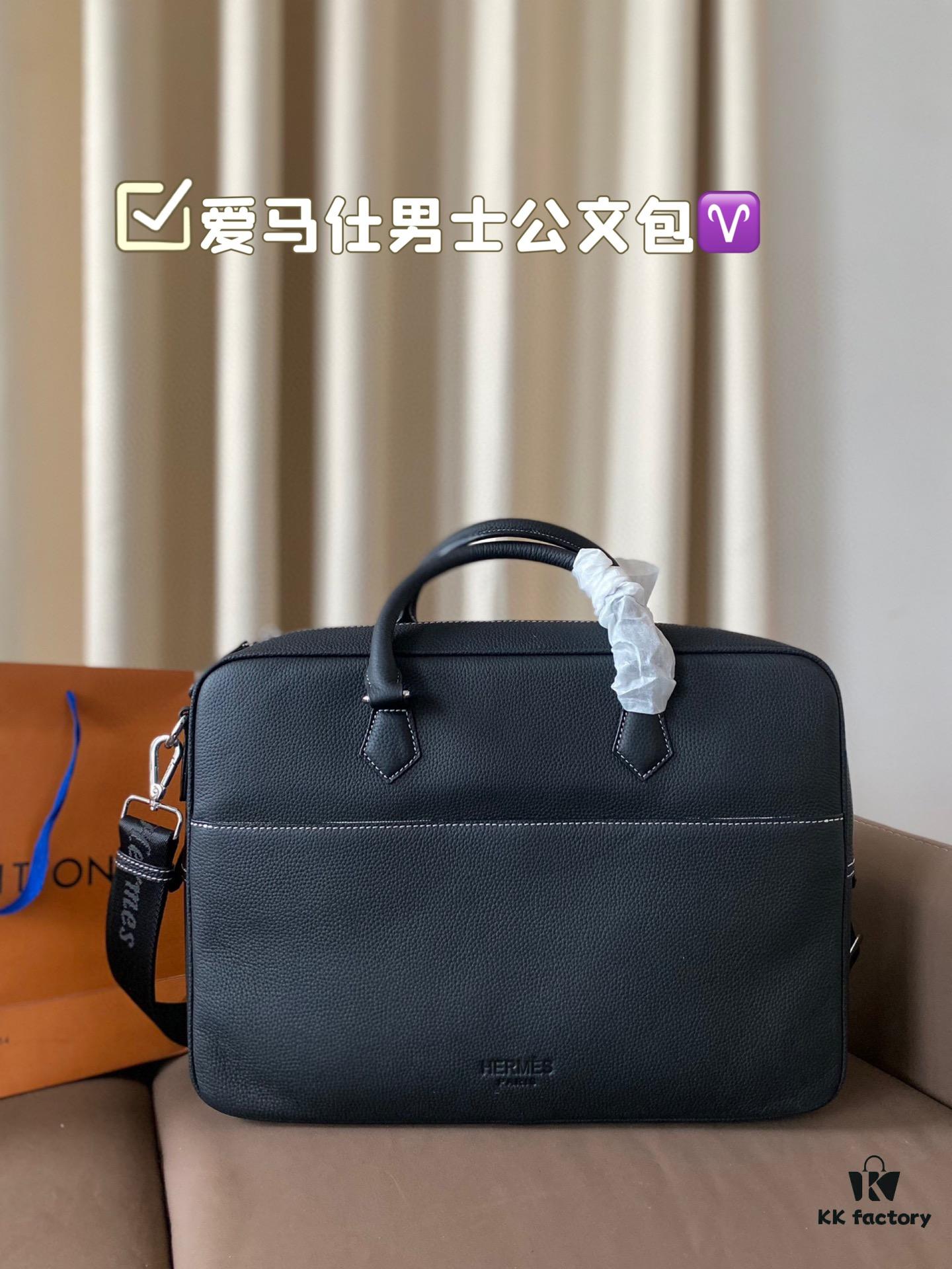 Hermes Men's Briefcase Size 39.28