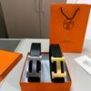 Hermes Men's Leather Belt D-29 Full Packaging with Shopping Bag