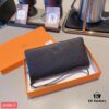 Hermès New Arrival Men's Small Clutch Wallet in Black, 20x10, Top-Grade Calfskin