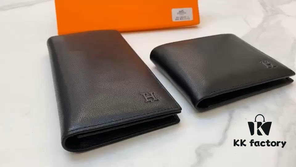 6656 Hermès Men's Wallet and Suit Clip, Counter Hot-Selling Item, Top-Grade Cowhide Inside and Out, Original Quality, Perfect Craftsmanship, Long and Short Styles
