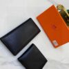 Hermes 6656 Men's Wallet and Suit Clip, Counter Bestseller, Premium Cowhide Inside and Out, Original Quality, Excellent Craftsmanship, Long and Short Styles