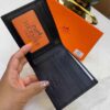 Hermes 6656 Men's Wallet and Suit Clip, Counter Bestseller, Premium Cowhide Inside and Out, Original Quality, Excellent Craftsmanship, Long and Short Styles