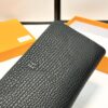 Hermès New Arrival Men's Small Clutch Wallet in Black, 20x10, Top-Grade Calfskin