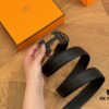 Hermes Belt Men's Leather Belt Genuine Cowhide Fashion Stylish Width 3.6cm Full Packaging