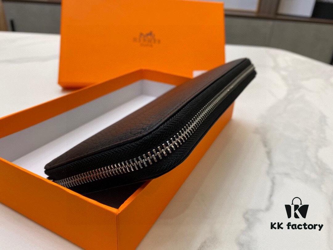 Hermes 9925 Men's Wallet and Handbag - Top Cowhide Leather, Original Quality