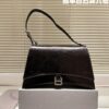 Original Quality White Cloud Goods, Full-Grain Leather Balenciaga Autumn New Arrival Crush Bag