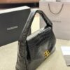 Crocodile Texture - BALENCIAGA BB SOFT Flap Bag with High Fashion Appeal