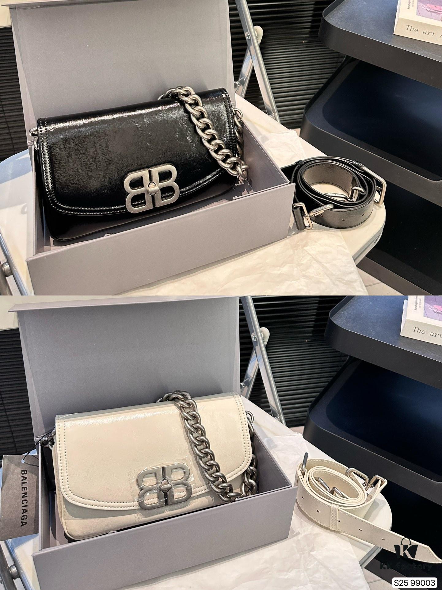 Balenciaga BB Soft Flap Bag with Foldable Box