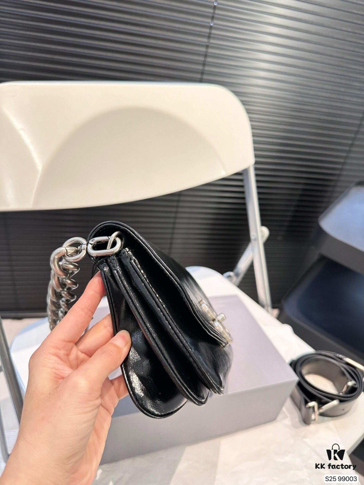 Balenciaga BB Soft Flap Bag with Foldable Box