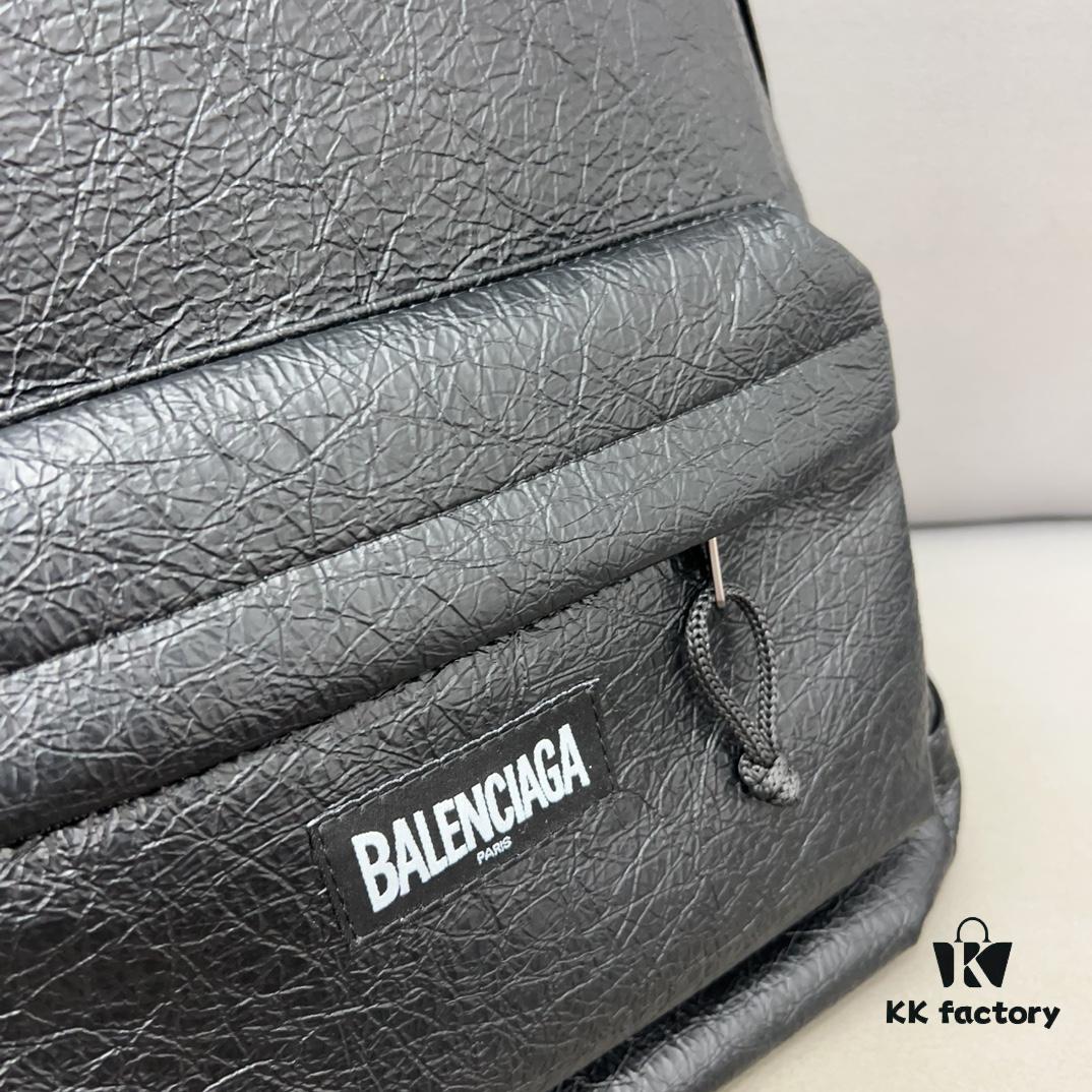 Balecntaga Balenciaga Unisex Backpack Classic Replica Design with Exquisite Inlay Craftsmanship Original Factory Fabric 42 x 33 cm