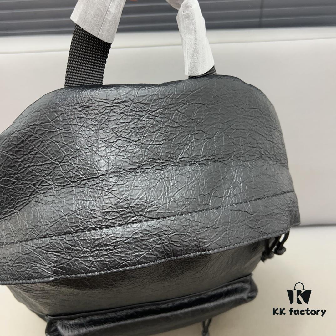 Balecntaga Balenciaga Unisex Backpack Classic Replica Design with Exquisite Inlay Craftsmanship Original Factory Fabric 42 x 33 cm