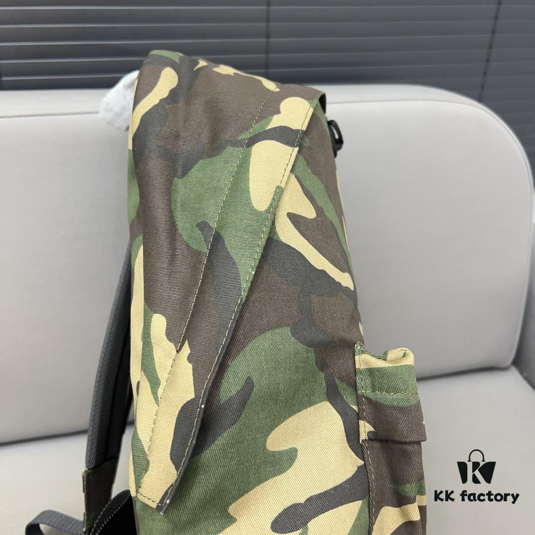 Balecntaga Balenciaga Camouflage Backpack Unisex Design Classic Replica with Precision Inlay Work Original Fabric 42 x 33 cm