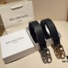 Balenciaga Men's Leather Belt