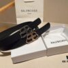 Balenciaga Men's Leather Belt