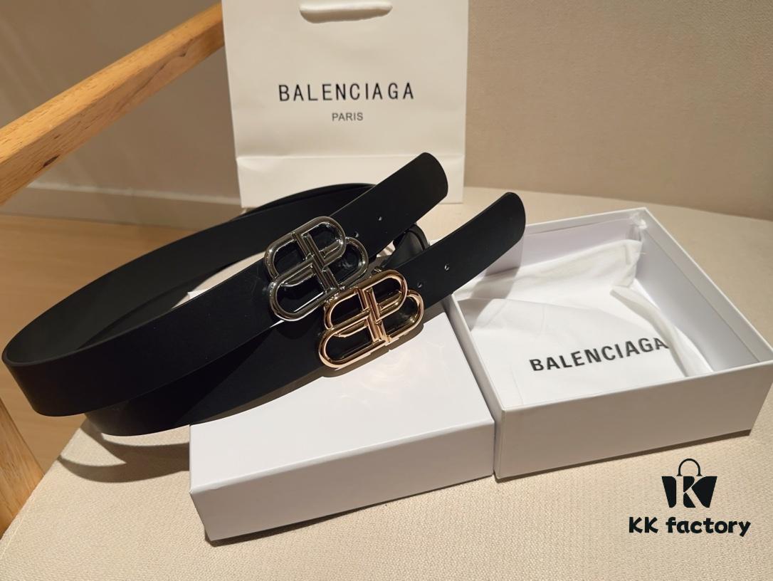 Balenciaga Men's Leather Belt