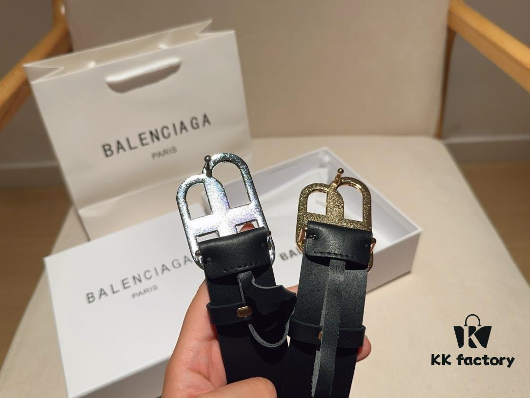 Balenciaga Men's Leather Belt