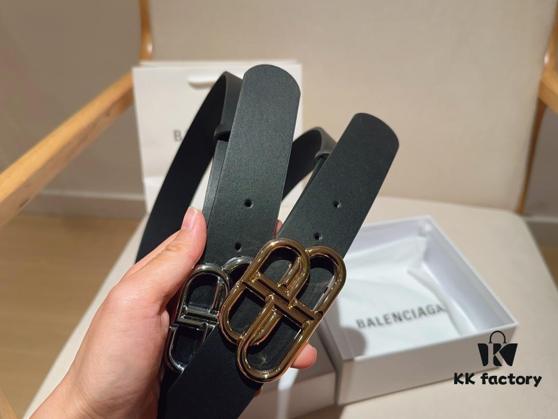 Balenciaga Men's Leather Belt