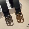 Balenciaga Men's Leather Belt