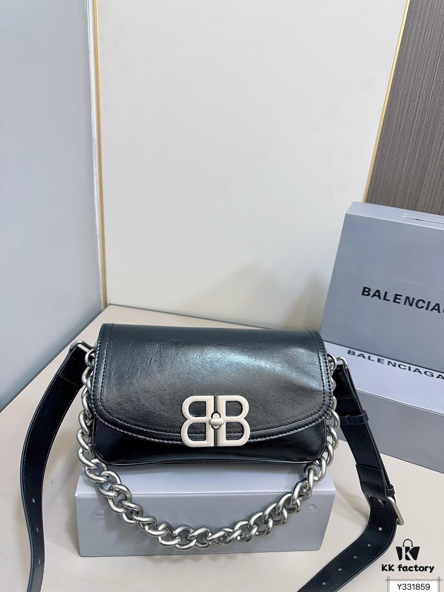 Balenciaga BB Soft Flap Bag with Foldable Box